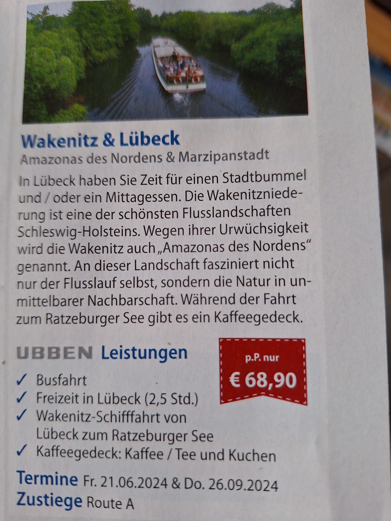 Bild: Einfahrt nach Seemühlen-Nord